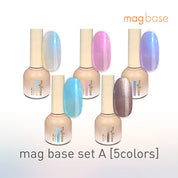 my&bee Mag base - layering aurora gel | 5 colours