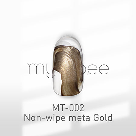 my&bee non-wipe meta gold - texture gel