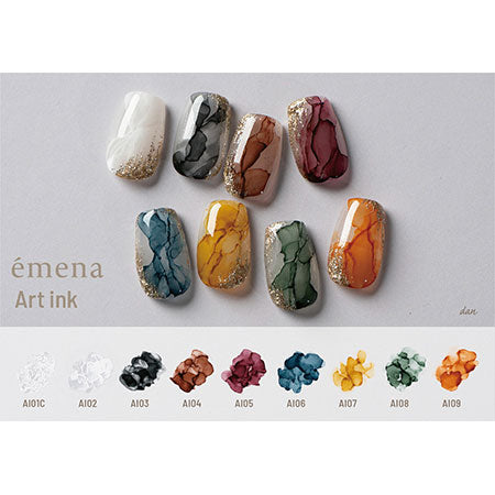 EMENA Art ink - 9 colours