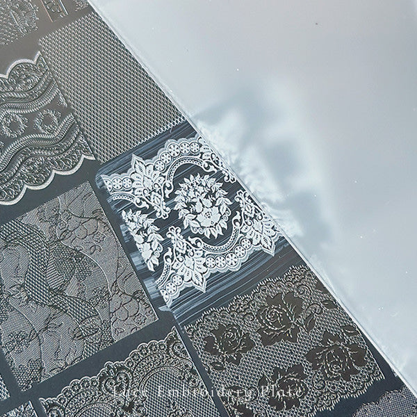 BONNIEBEE Lace Embroidery Plate