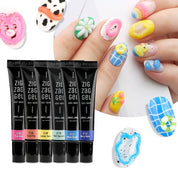 JELLO JELLO Zig Zag 3D Gel (No-wipe) - 19 colour options (JT-01 to JT-21)