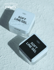 Make.n Soft line gel - Black/white