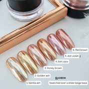 BONNIEBEE Ash gold chrome - 6 colours