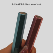 LUNAPRO Double sided metallic bar magnet - Pink/Blue