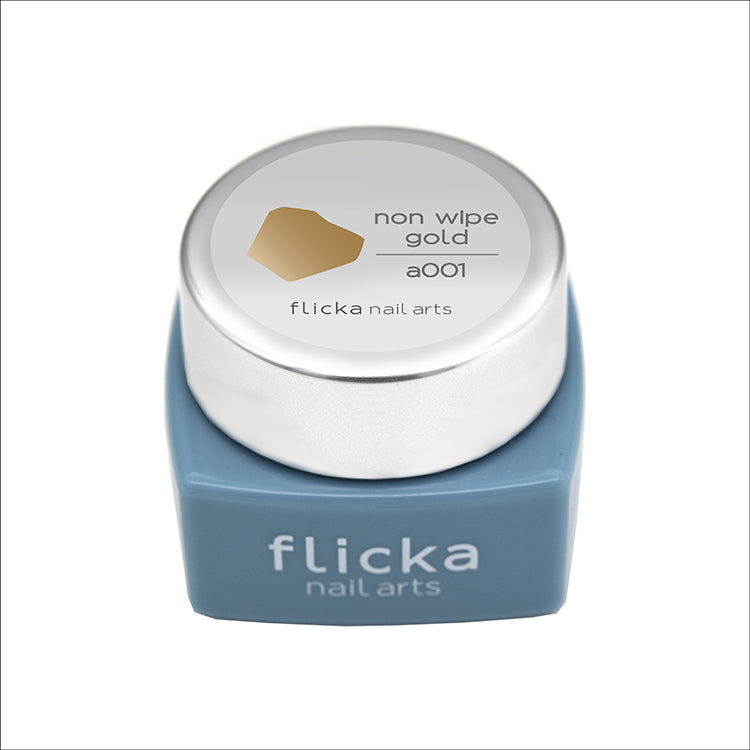 FLICKA Non wipe gold A001 - art gel