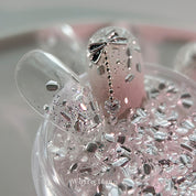 BONNIEBEE White icing glitter