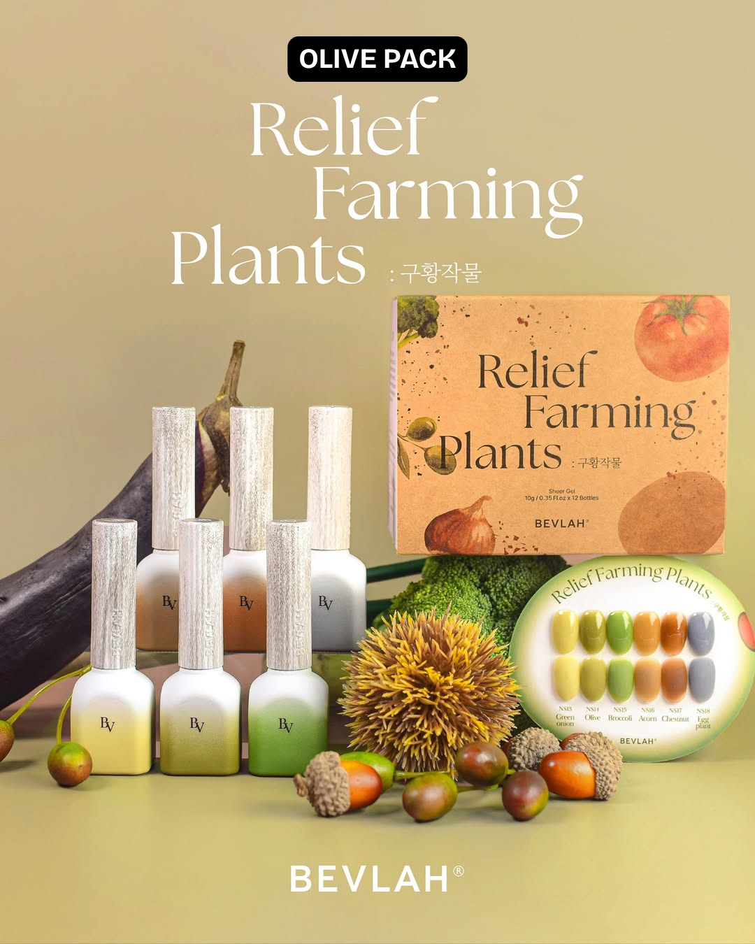 BEVLAH Relief farming plants