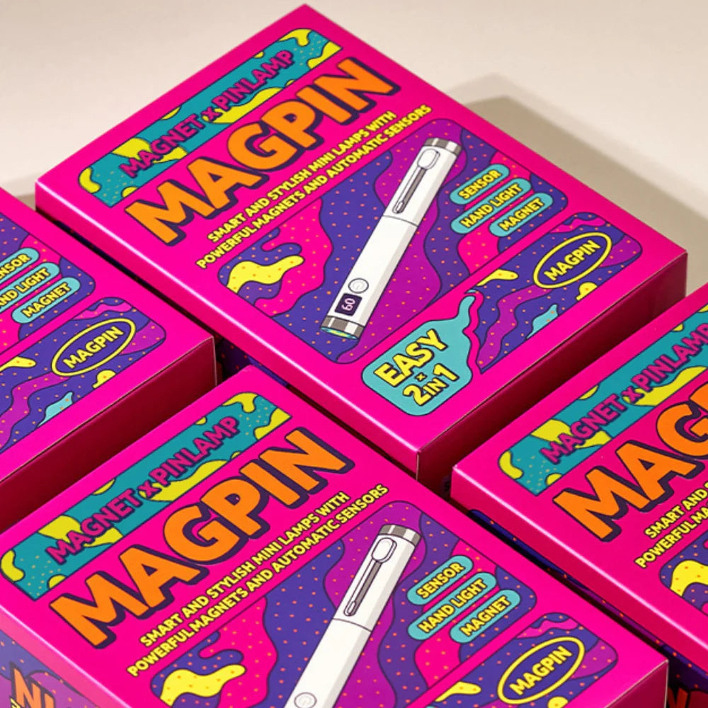 SHINY x MAYOUR Magpin - Magnet + Pin cure lamp in 1