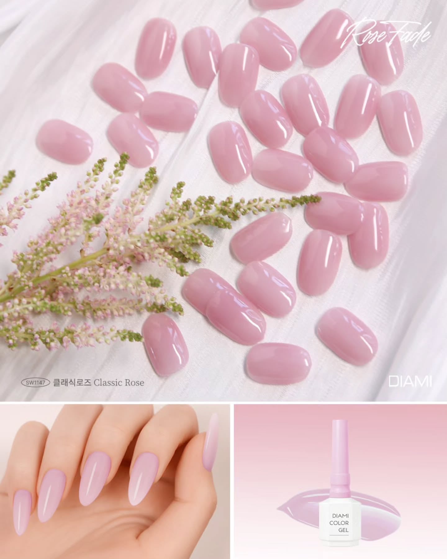 DIAMI Rose Fa-de 10pc collection