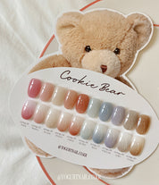 Yogurt Nail Cookie Bear