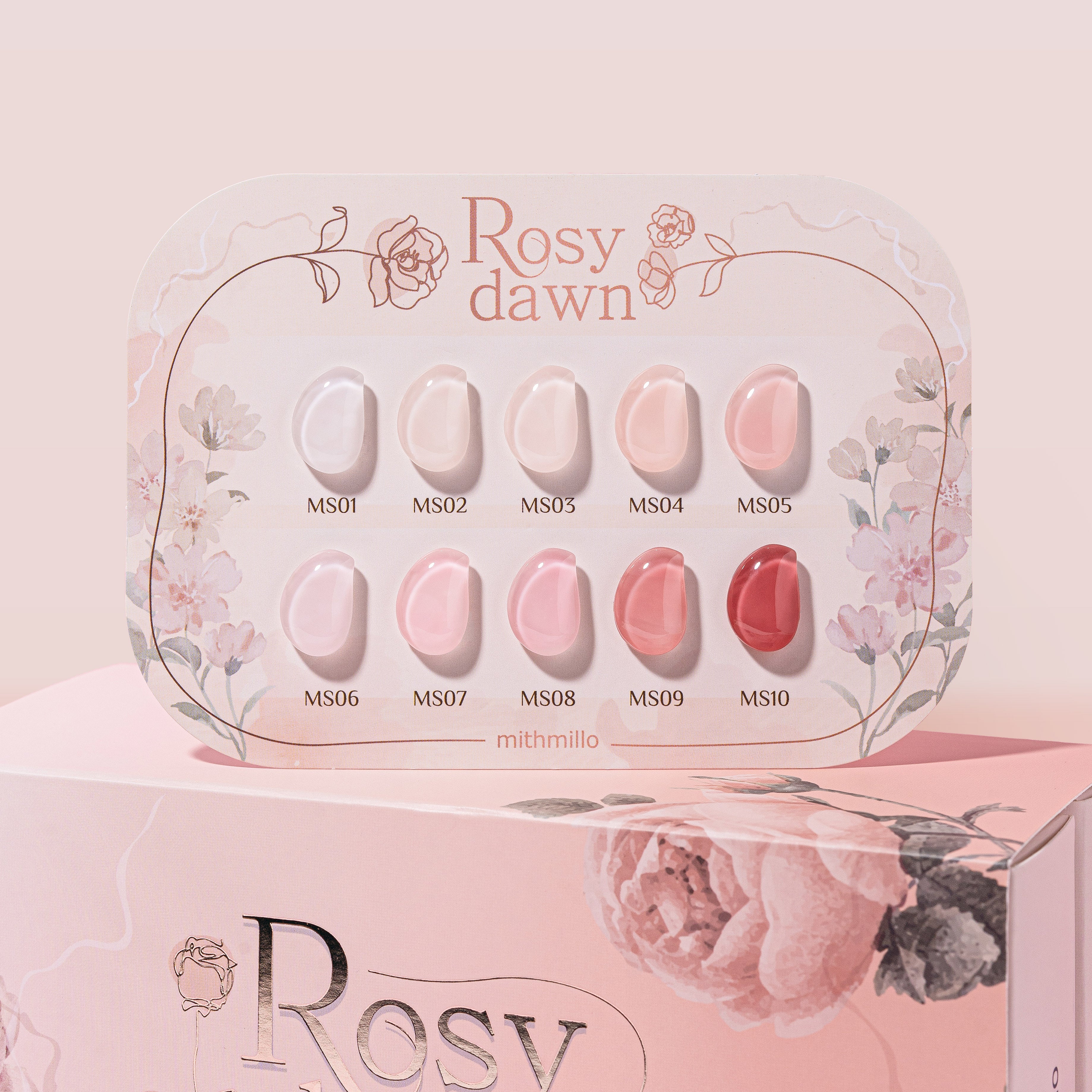 MITHMILLO Rosy Dawn | non-wipe syrup gel - individual/collection