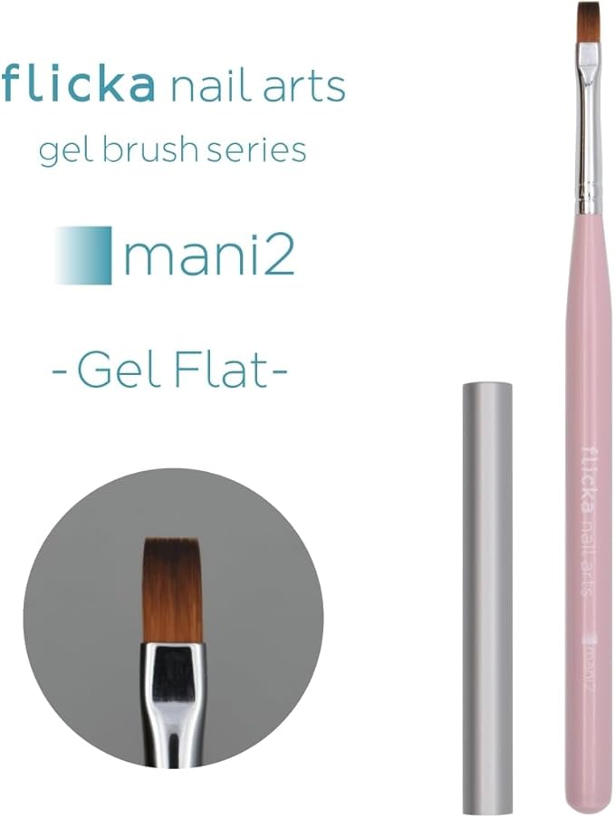 FLICKA brush - 'Mani2' Gel flat