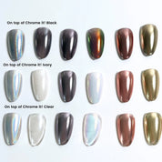 NAIL THOUGHTS NTT-CI CHROME IT! | Ivory Non-wipe gel