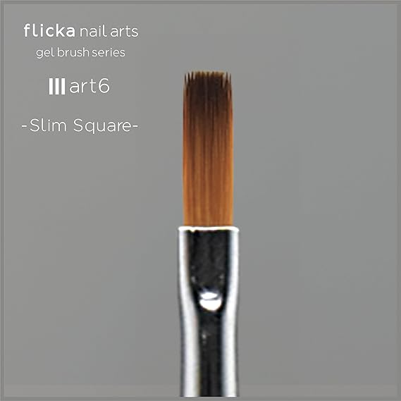 FLICKA brush - 'Art6' Slim square