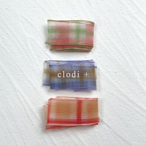 CLODI Check fabric 3pc set