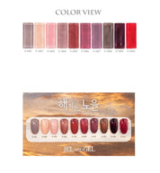 JEL and GEL Sunset 10pc collection