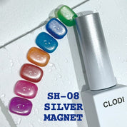 CLODI Super happy Silver layering magnet gel SH08 - No wipe type