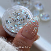 BONNIEBEE Blue icing glitter