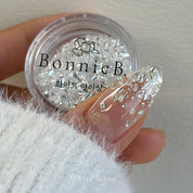 BONNIEBEE White icing glitter