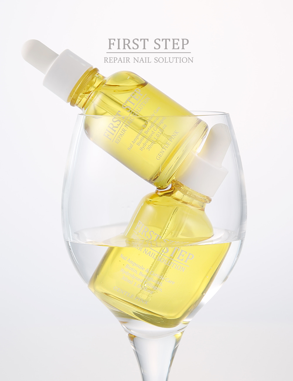 GENTLE PINK First step nail repair solution 30ml