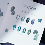 FROM THE NAIL Teal green