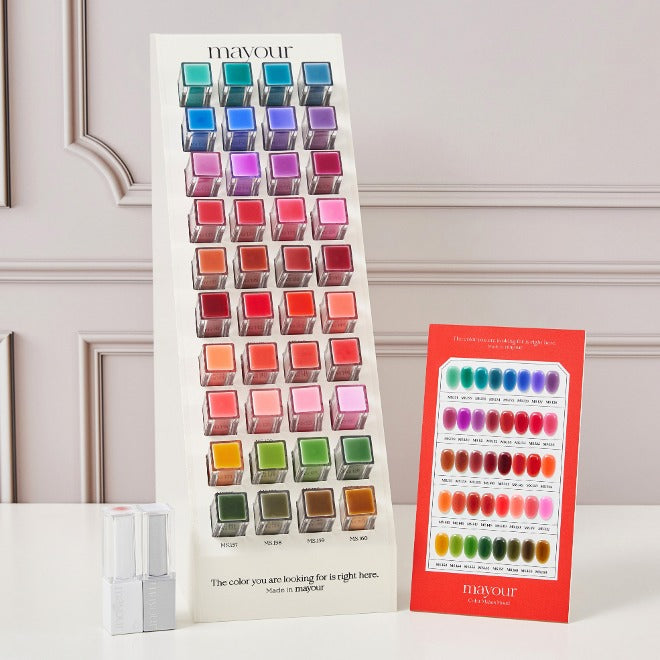 (PREORDER) MAYOUR The collector Season 3 full set - 40 syrup gels + display rack | 2 FREE GIFTS