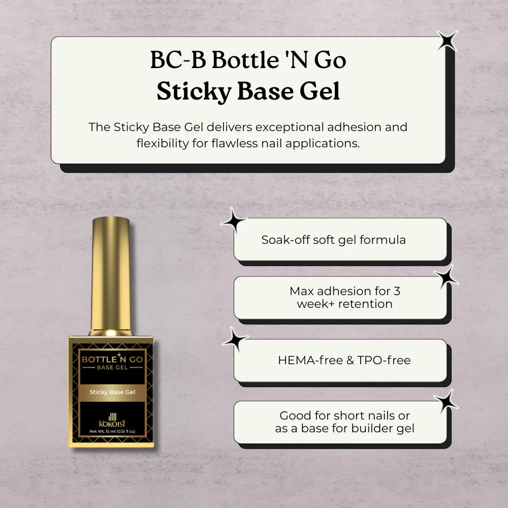 KOKOIST BC-B Bottle 'N Go Sticky Base Gel