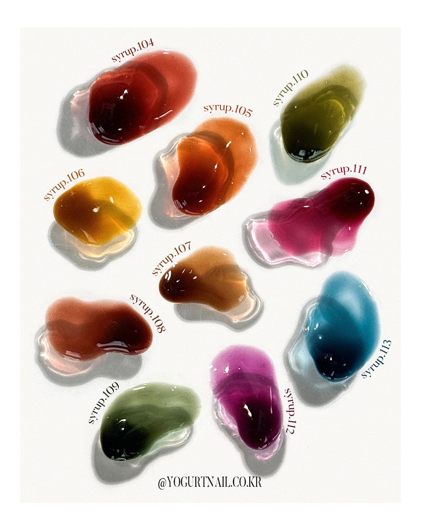 Yogurt Nail Pumpkin Candy Collection - Full 10pc Set/Individual Bottles