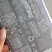 BONNIEBEE Geek Chic Mesh Lace Stamping Plate