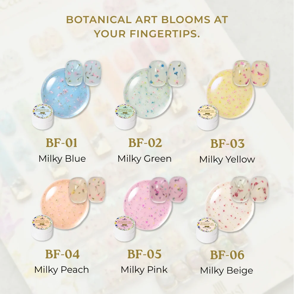KOKOIST Botanical Flower Gel - 6 colours