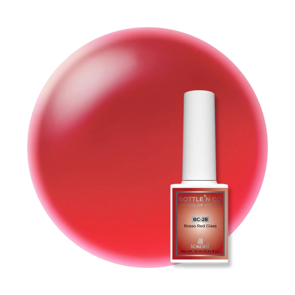 KOKOIST Bottle 'N Go BC-28 Rosso Red Glass