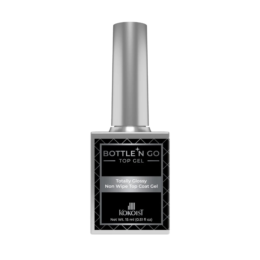 KOKOIST BC-T Bottle 'N Go Totally Glossy Non Wipe Top Coat Gel