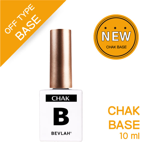 BEVLAH Chak Base - Soak off base gel | HEMA FREE