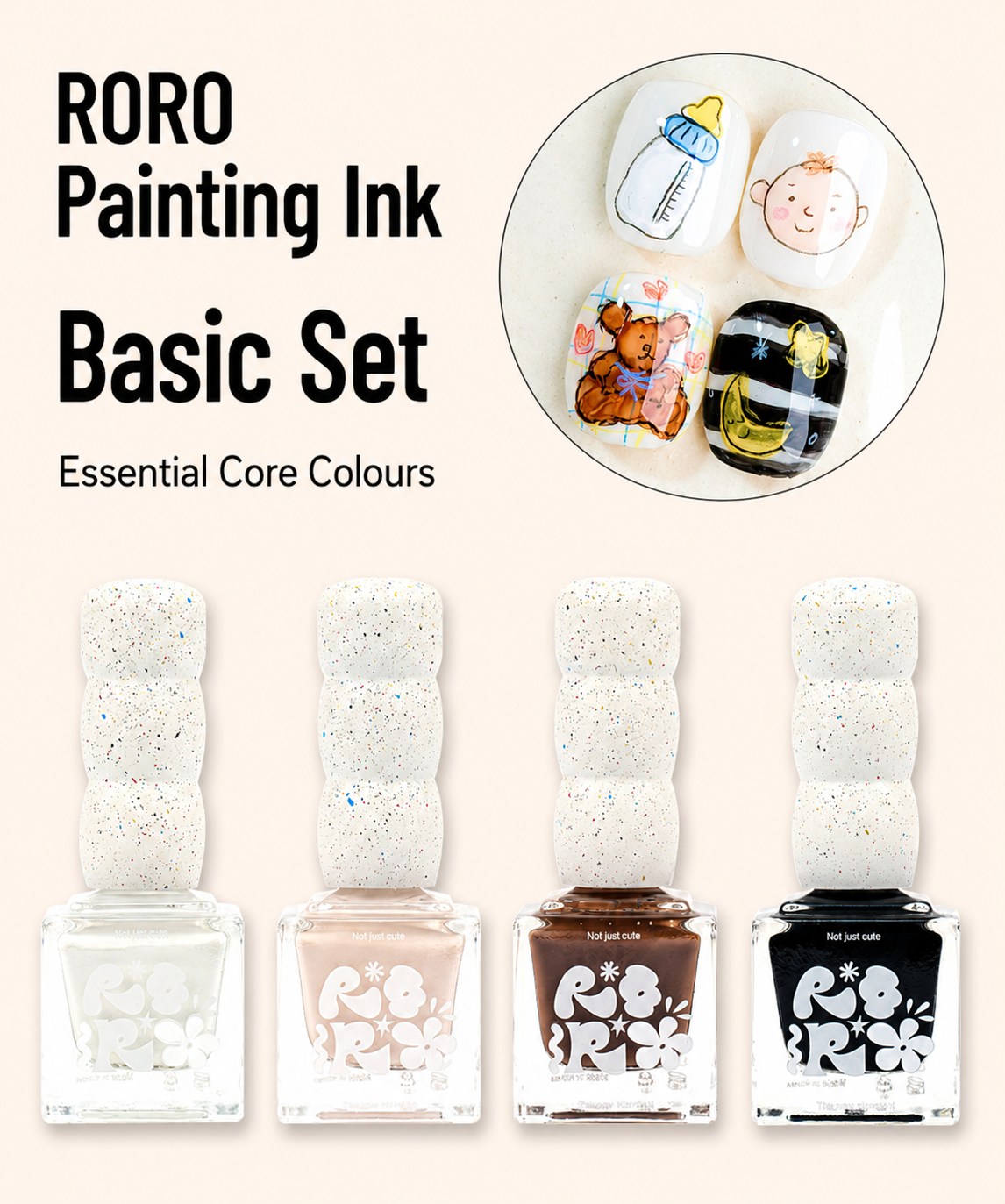 RORO Basic ink - 4 colours