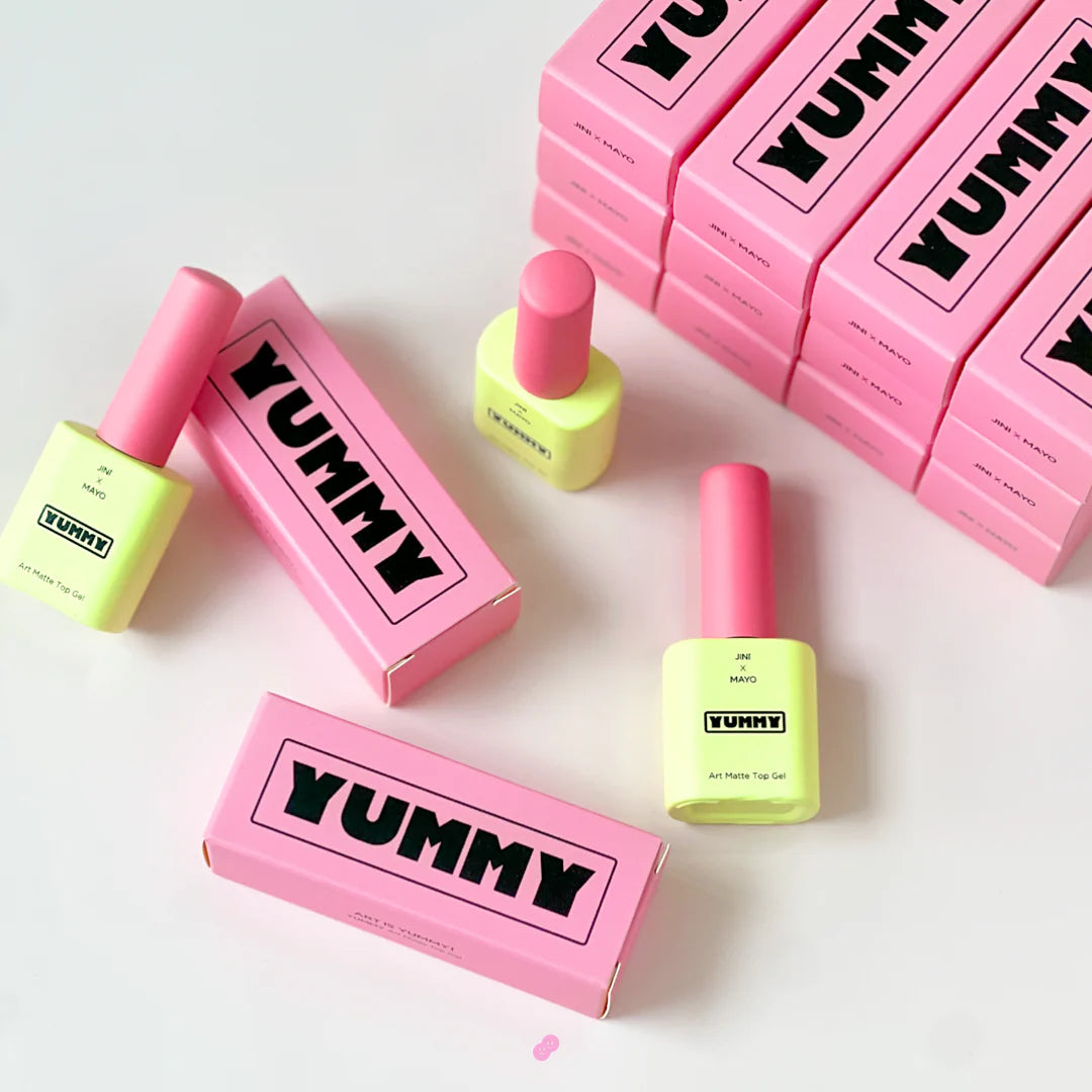 JINI X MAYO Yummy - Art matte top gel