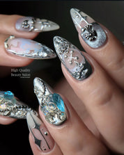 RABOGEL Silvair - High shine metallic mercury gel