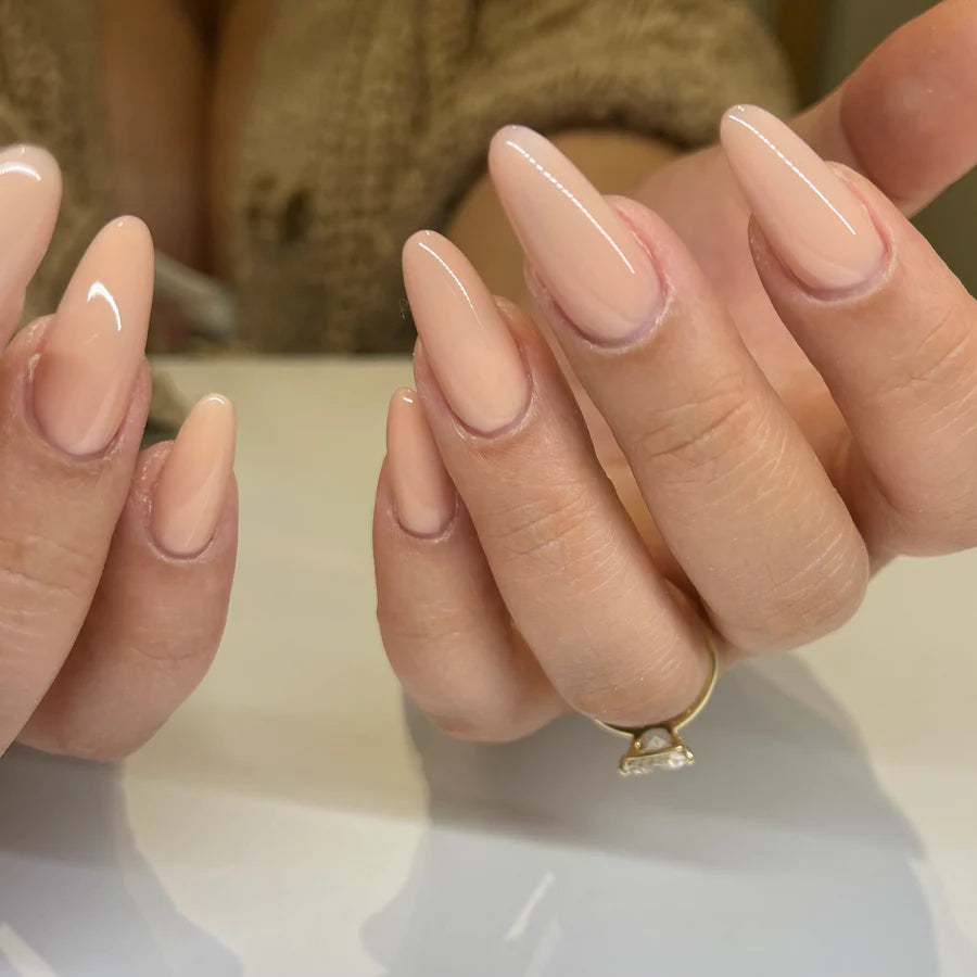 NAIL THOUGHTS NTB-10 HAZELNUT CREAMER BASE | Tinted builder base gel