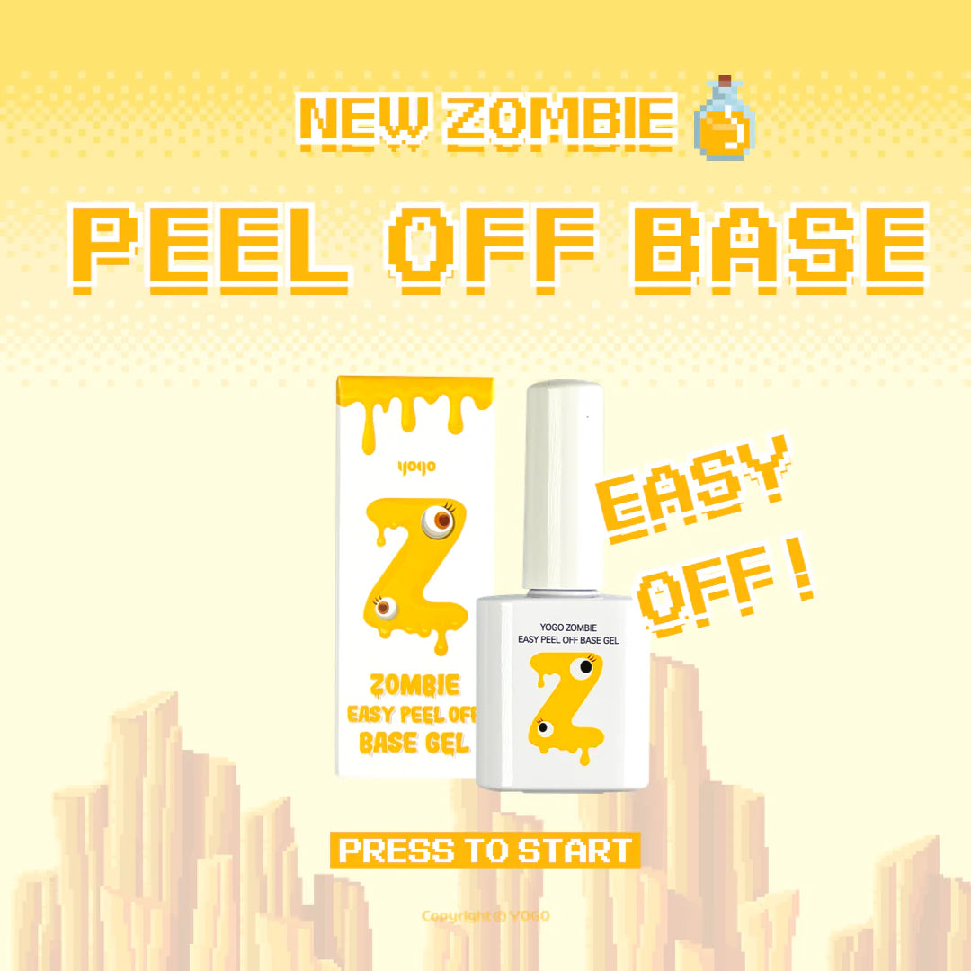 YOGO Zombie peel off base gel - HEMA free