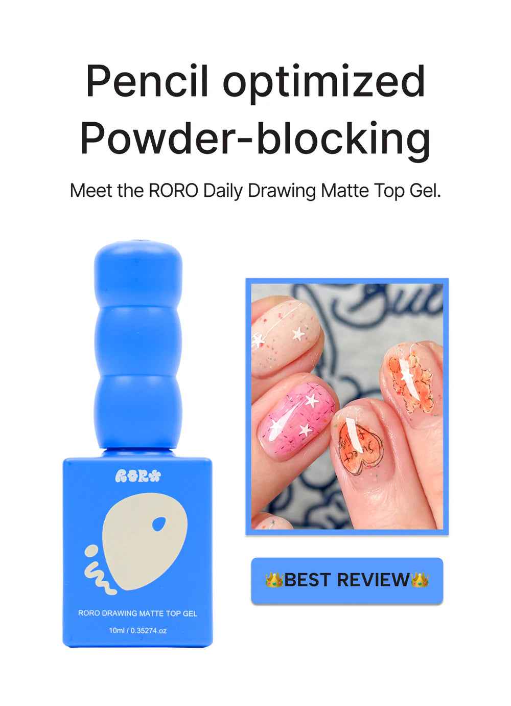 RORO Drawing matte top - Chrome resistant