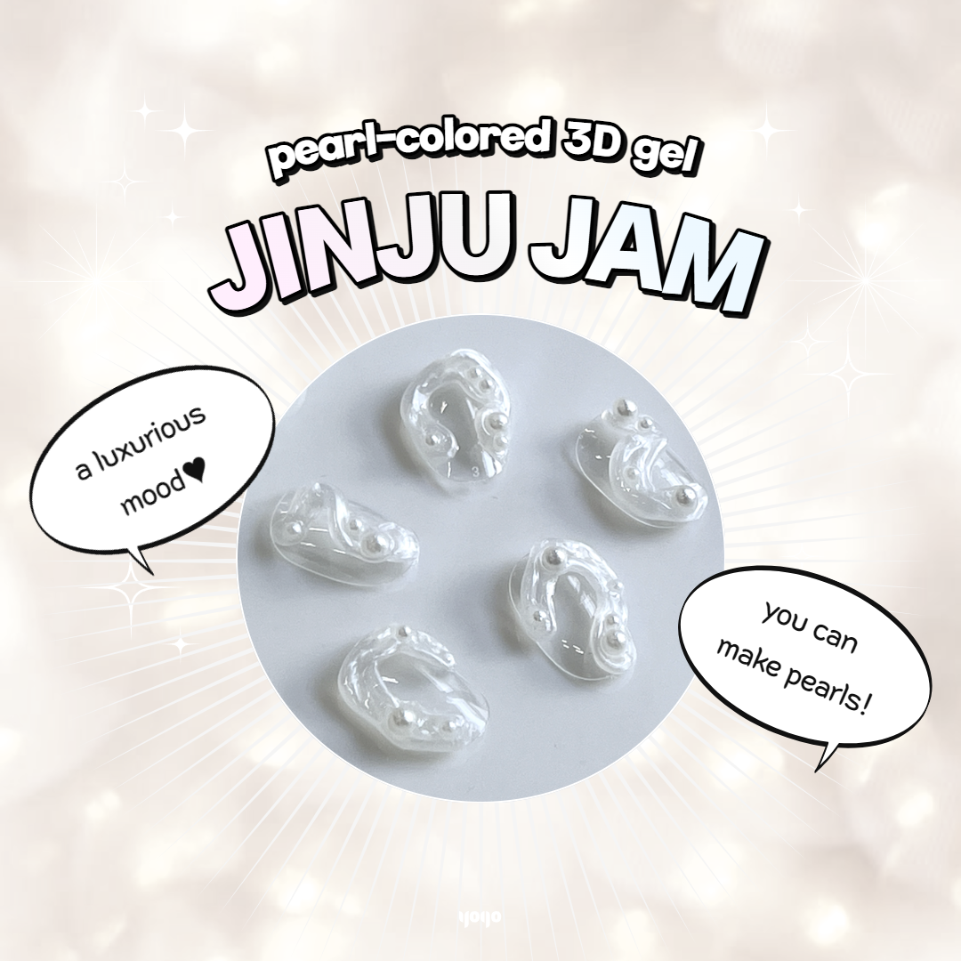 YOGO KK Gel - Jinju Jam (Pearl 3D clay gel)