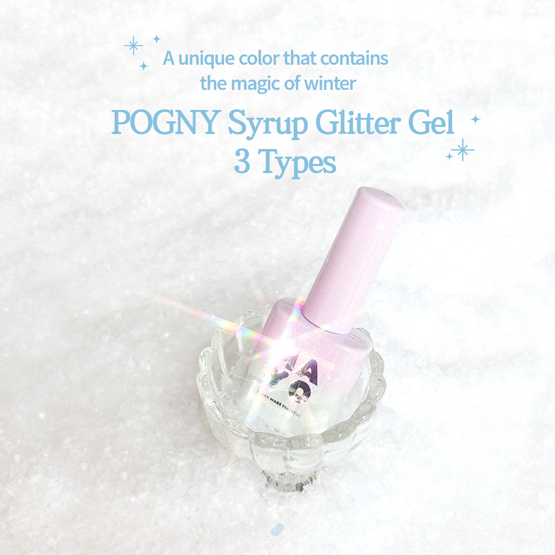 MAYO Pogny Snow syrup glitter - 3pc set