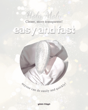 YOGO Holy moly Silver magnetic cat eye gel + FREE MAGNET | UPDATED VER.