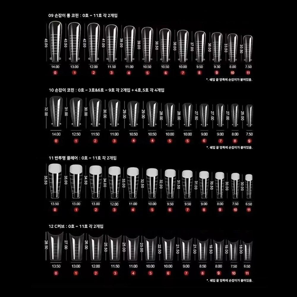 NRYAN All-in-one polygel nail forms