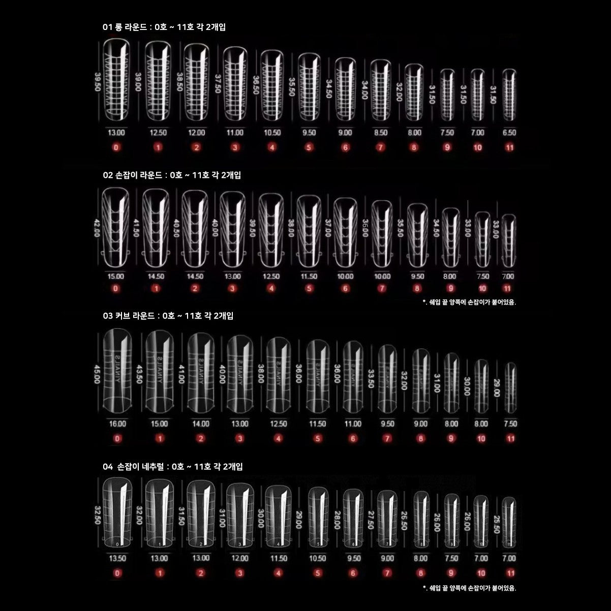 NRYAN All-in-one polygel nail forms