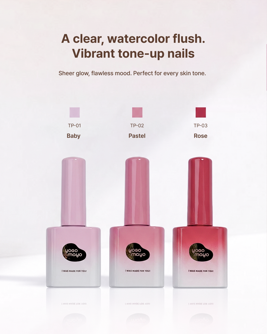 YOGO MAYO Tone up 2 - 3 syrup colours