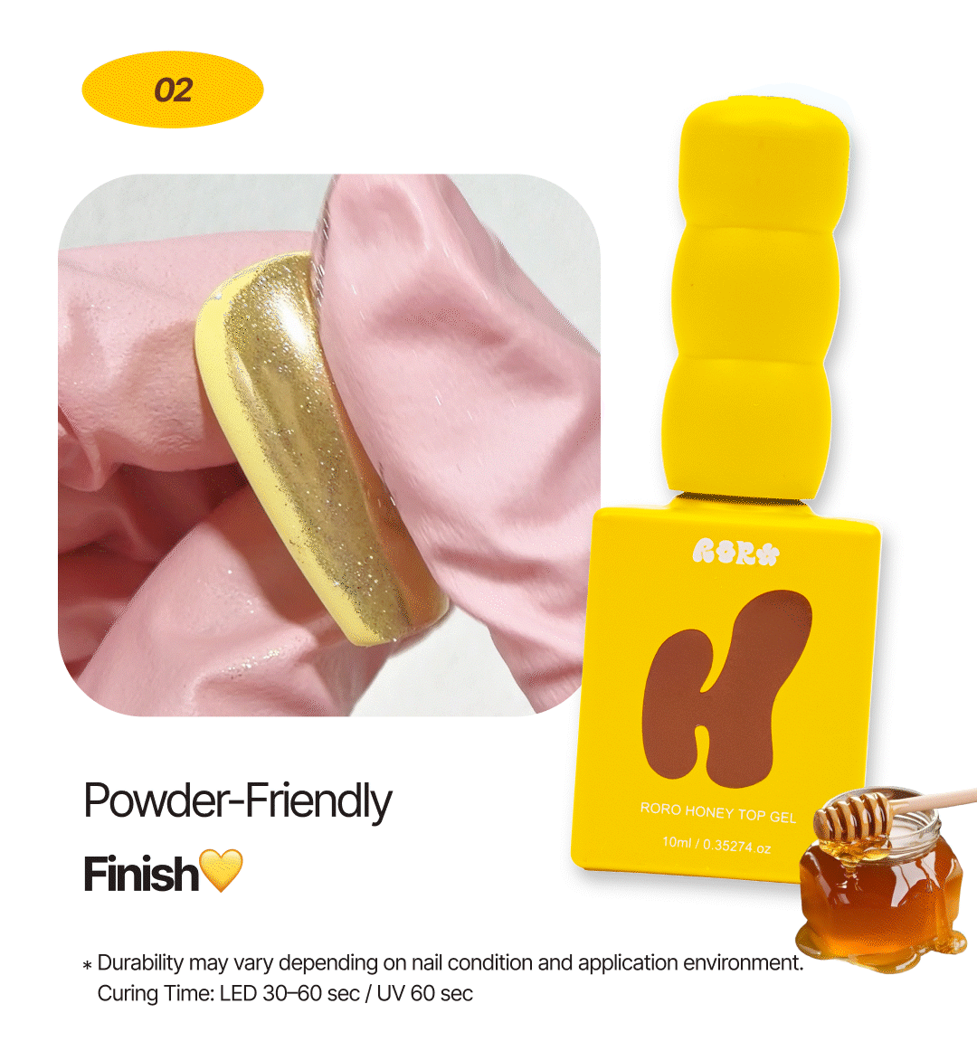 RORO Honey top - Non wipe