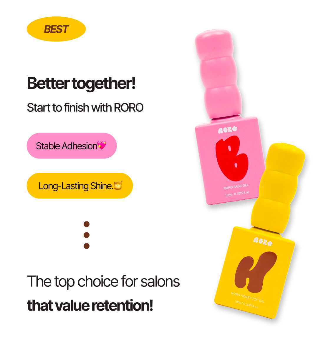 RORO Honey top - Non wipe