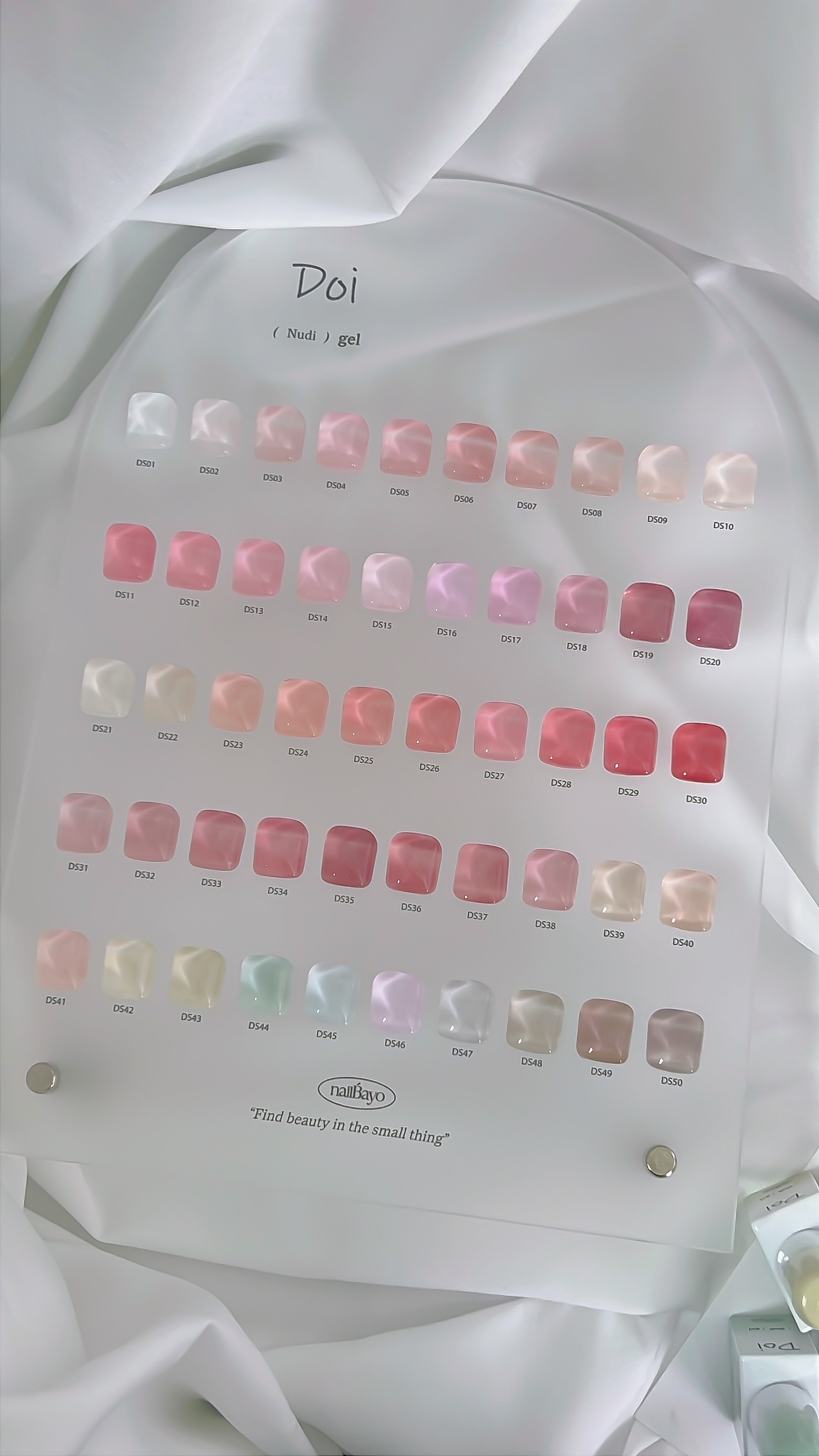 NAILBAYO - Doi Nudie 50 syrup colours RENEWAL