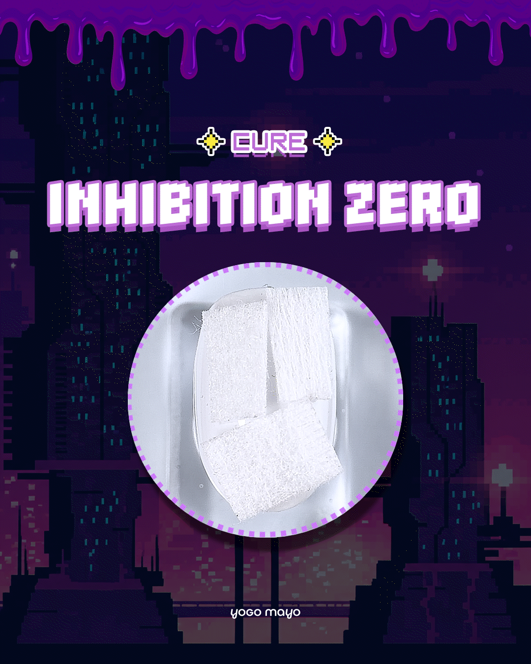 YOGO MAYO Zombie clear gel - Non wipe
