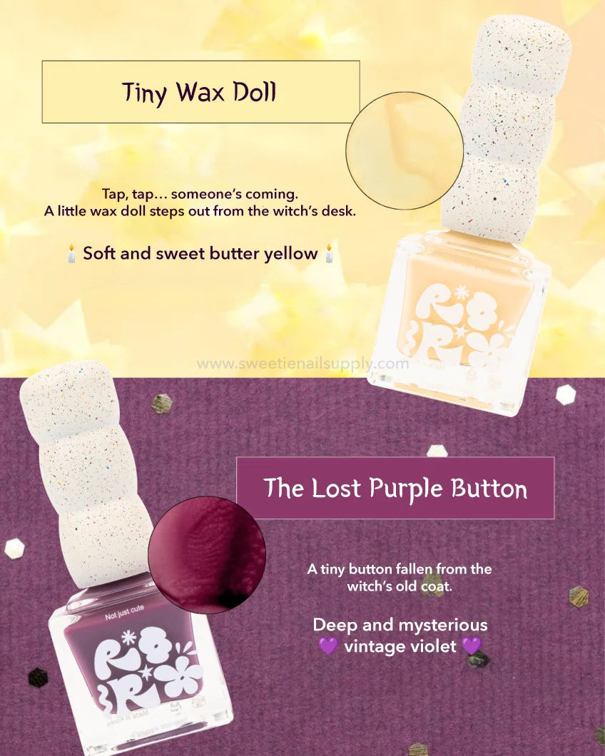 RORO Knock Knock Witch's shop 8pc collection - Ink + topping gel